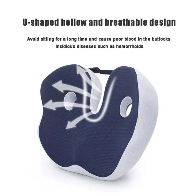 Coussin de siège ergonomique pour hémorroïdes – vue 2