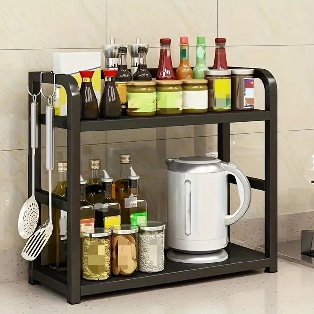 Support de rangement de cuisine en acier inoxydable – vue 5