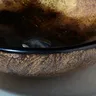 Vasque ronde verre trempé finition métallique cuivrée… – vue 5