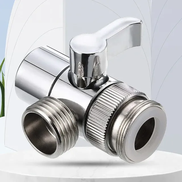 Adaptateur robinet trois voies vanne dérivation anti… – vue 3