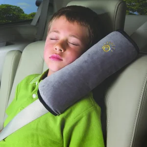 Ceinture de sécurité sangle d&rsquo;épaule oreiller doux confortable Durable universel ceinture de sécurité de voiture dispositif de Protection d&rsquo;épaule pièces de voiture intérieur