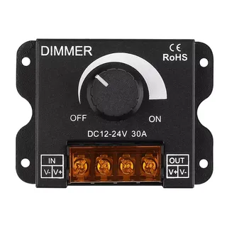 Variateur LED DC 12V 24V 8A/30A