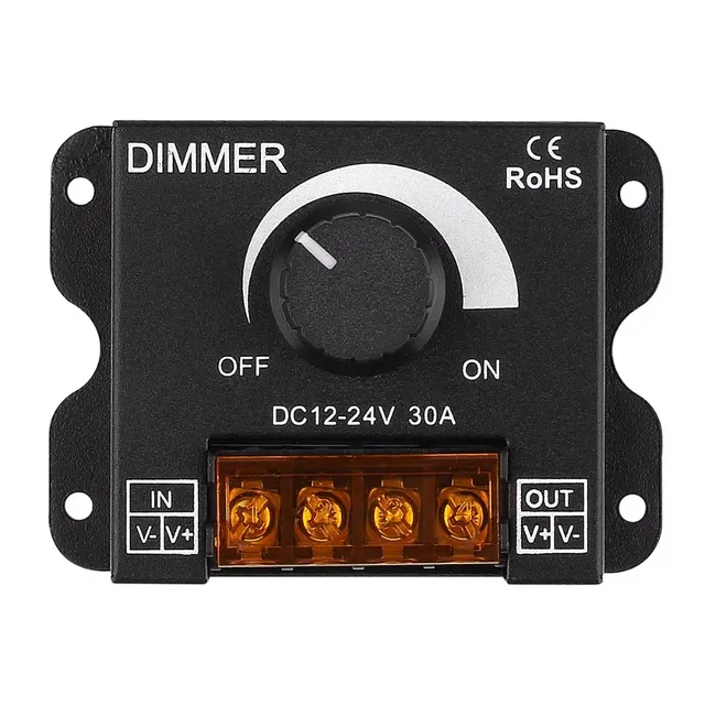 Variateur LED DC 12V 24V 8A/30A