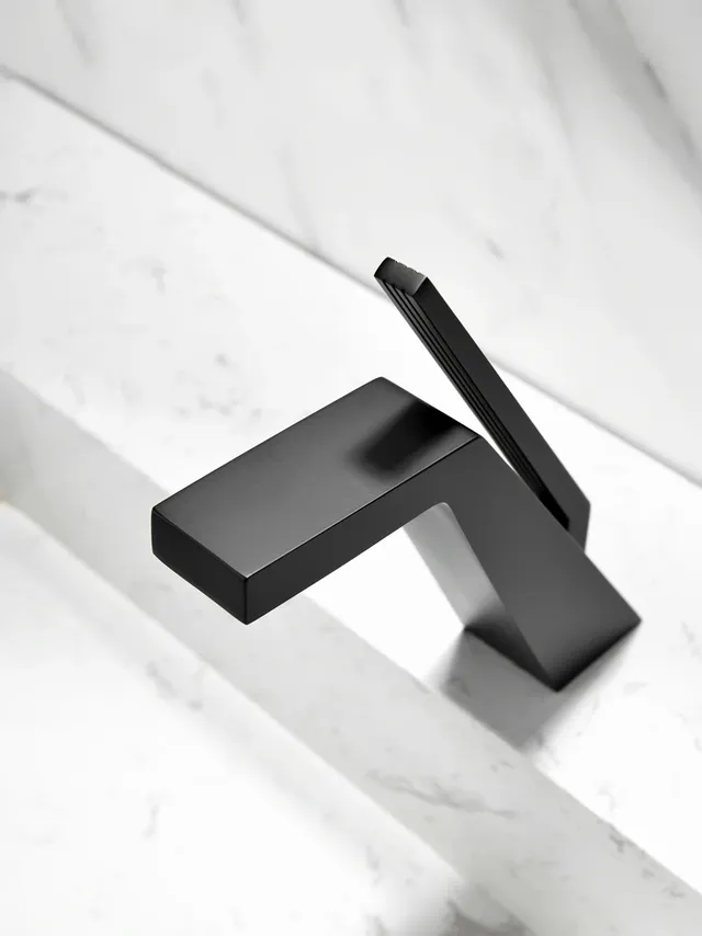 Mitigeur lavabo monocommande bec cascade jet plat… – vue 2