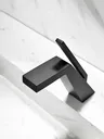 Mitigeur lavabo monocommande bec cascade jet plat… – vue 2