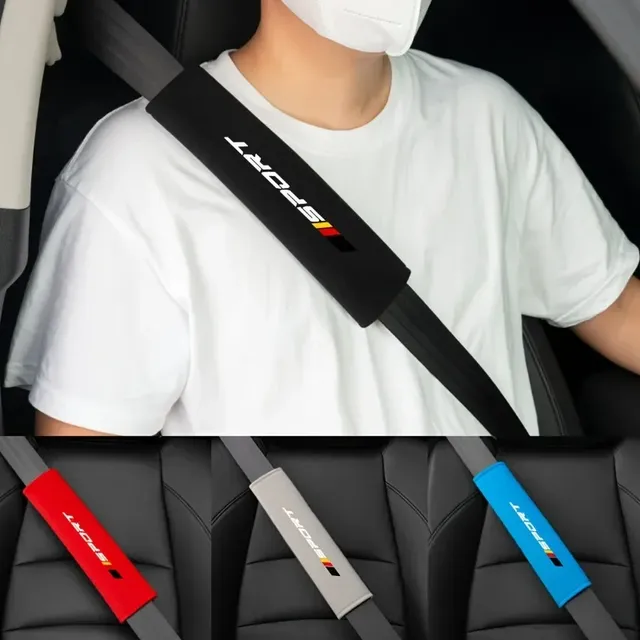 Coussins de ceinture de sécurité de voiture doux et… – vue 3