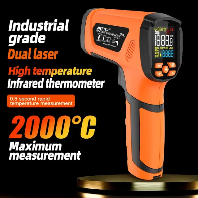 50 ° C~1600 ° C thermomètre infrarouge sans contact…