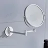 Miroir mural double face grossissant huit pouces pliable… – vue 2
