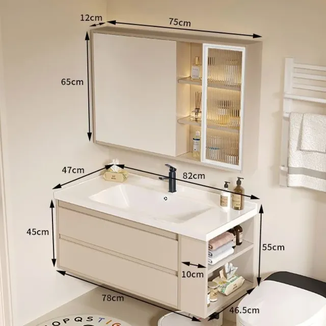 Étagère organisateur salle de bain armoire lavage… – vue 5