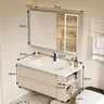Étagère organisateur salle de bain armoire lavage… – vue 5