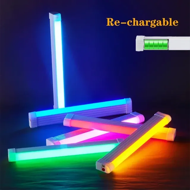 Tube lumineux coloré RGB 32cm – vue 2