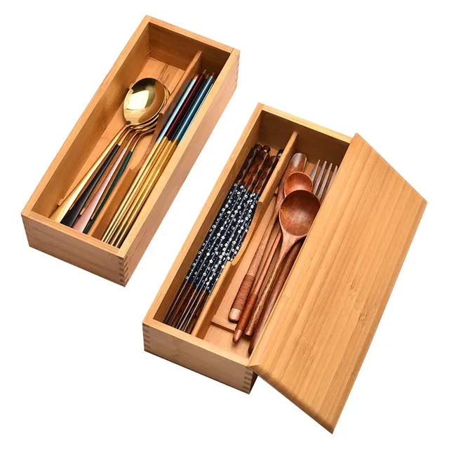 Boîte de rangement pour couverts Porte-ustensiles de… – vue 2