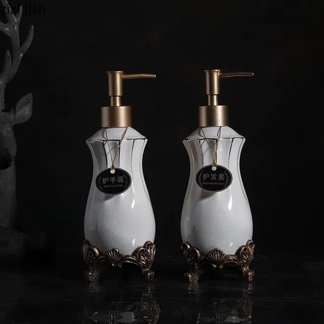 Distributeur de savon en céramique Portable – vue 3