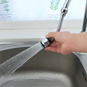 360 °   Extension de robinet de cuisine à réglage, double Mode, économie d&rsquo;eau, pressurisée, filtre pulvérisateur, Gadget de salle de bains et de cuisine