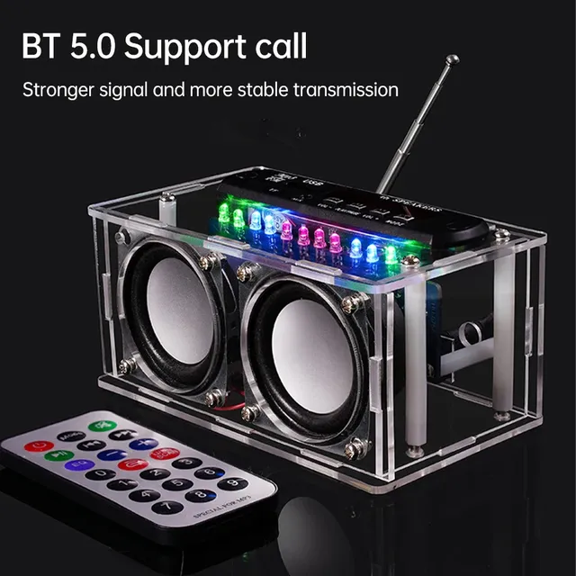 BRICOLAGE Bluetooth Haut-Parleur Kit avec FM Radio… – vue 4