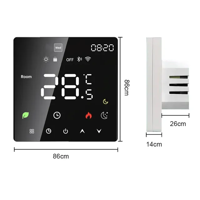 Tuya WiFi Thermostat intelligent régulateur de… – vue 3