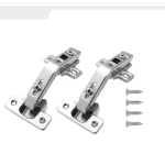 Charnière Susan paresseuse à 135 degrés, 2 pièces, charnières de porte d&rsquo;armoire d&rsquo;angle, combinaison de meubles de cuisine, quincaillerie de porte à fermeture douce