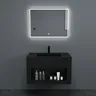 Lavabo européen en céramique intégré – vue 4