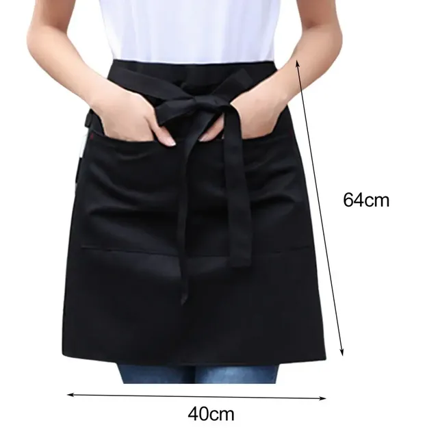 Demi-tablier imperméable unisexe avec 2 poches – vue 6