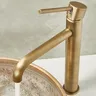Robinets de lavabo Robinet de salle de bains en bronze… – vue 5