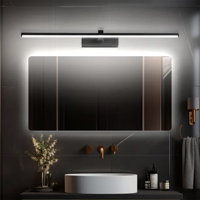 Moderne LED miroir avant bande lumineuse minimaliste… – vue 2