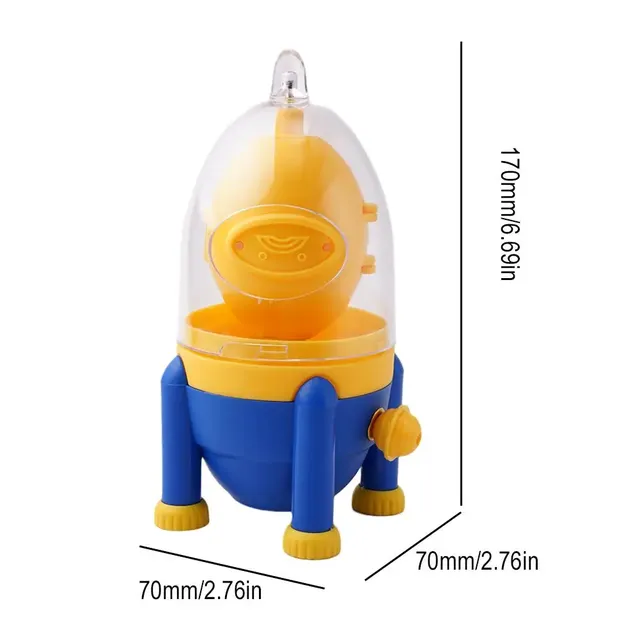 Extracteur oeufs portable manuel fusée design plastique… – vue 7