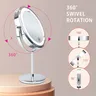 Miroir de maquillage LED grossissant de 8 pouces – vue 5