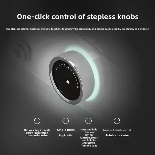 Nouveau couvercle de toilette intelligent séchage… – vue 6