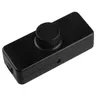 Variateur rotatif filaire compact plastique noir blanc… – vue 1