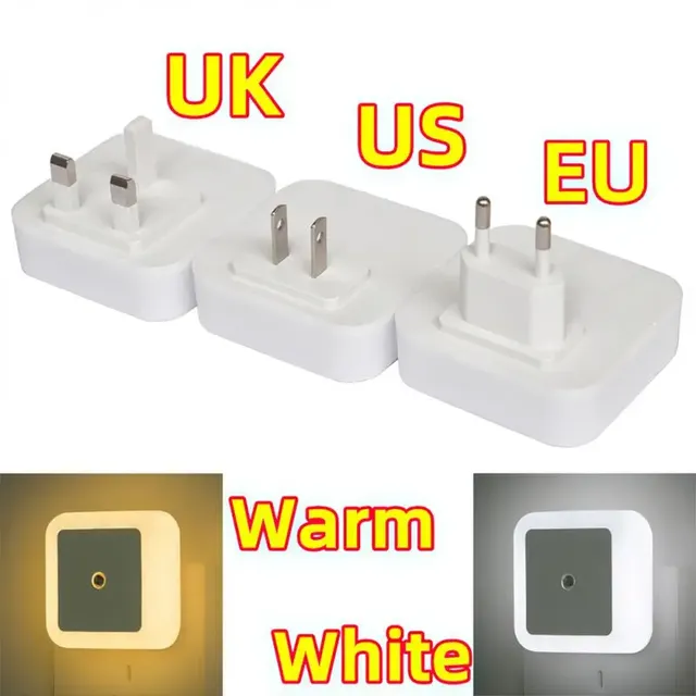 Capteur de mouvement intelligent LED veilleuse lampe ue… – vue 2