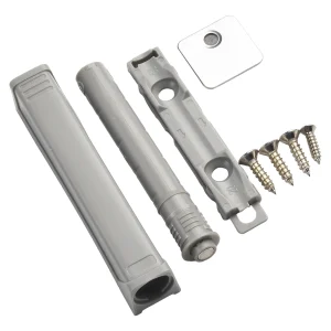 Loquet d&rsquo;armoire de cuisine, arrêt de porte magnétique, tiroir plus proche, tampon d&rsquo;amortisseur doux et silencieux, système Push To Open, quincaillerie de meubles