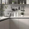 Porte d'armoire poignée spéciale en forme de G sans… – vue 3