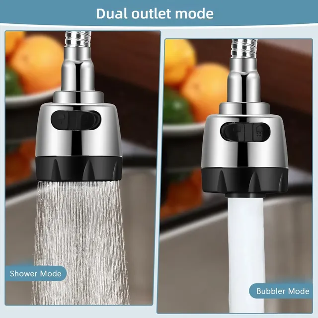 Cuisine Flexible 360 ° Robinet rotatif à double poignée – vue 3