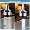 Cuisine Flexible 360 ° Robinet rotatif à double poignée – vue 3