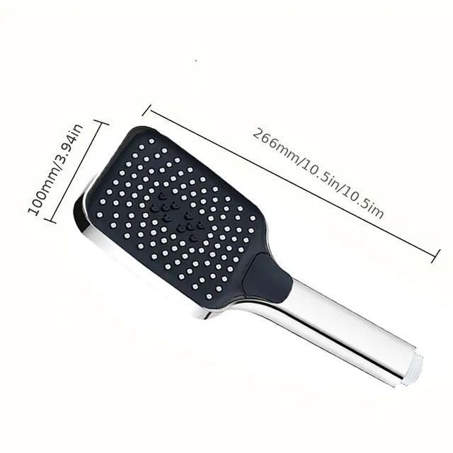 Spray de douche argenté pour grande surface – vue 6
