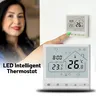Thermostat intelligent WiFi avec écran LCD – vue 3