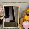 Peinture lumineuse miroir LED personnalisée – vue 5