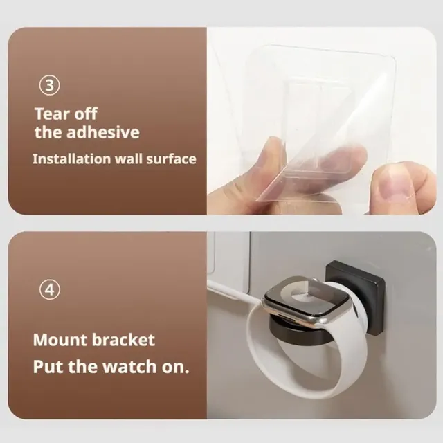 Support chargeur magnétique adhésif mural bureau… – vue 4