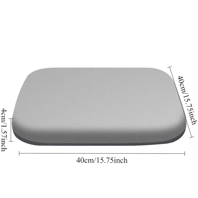 Coussin de siège en mousse épaisse de 4 cm – vue 6