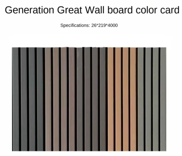 Panneau mural extérieur composite durable vertical… – vue 3