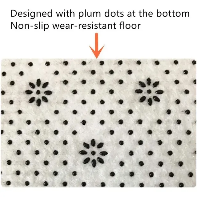 Ensemble de tapis de salle de bain blancs – vue 3