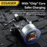 Essager 54W chargeur de voiture 5A Charge rapide Type C… – vue 5