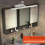 Miroir avant lumière LED salle de bain armoire coiffeuse miroir lumière pliable télescopique miroir armoire dédié lumière