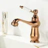 Robinet de lavabo doré – vue 5