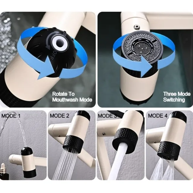 Robinet de lavabo multifonctionnel – vue 3