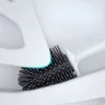 Brosse de toilette noire en Silicone TPR souple – vue 2