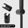 Robinet bidet mural noir mat acier inoxydable douchette… – vue 5