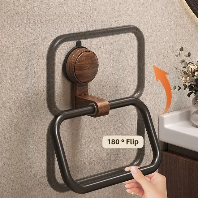Porte-serviettes mural adhésif pour salle de bain – vue 5