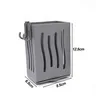 Organisateur rangement couverts mural cuisine acier gris… – vue 6