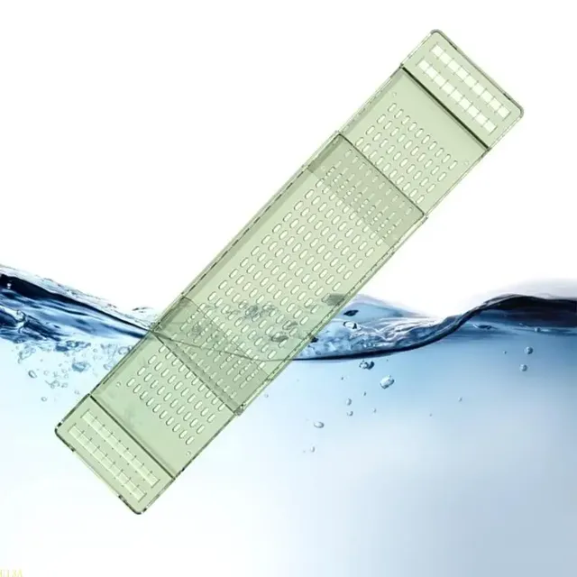 Plateau baignoire réglable transparent PET plastique…
